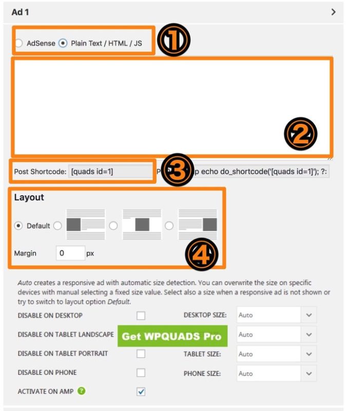 AdSense Plugin WP QUADSの設定方法と使い方!